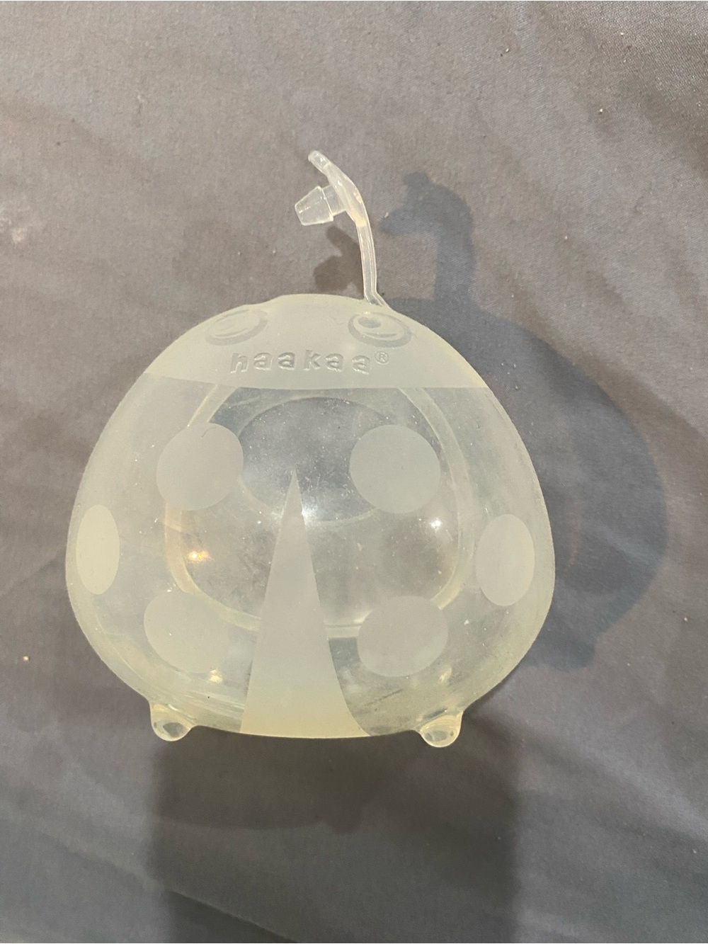 Haakaa Clear Ladybug milk collector Silicone